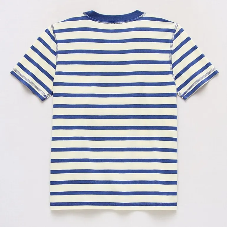 Thereabouts Little & Big Kid Boys Easy-on + Easy-off Sensory Friendly Crew Neck Short Sleeve Adaptive Regular Fit Graphic T-Shirt