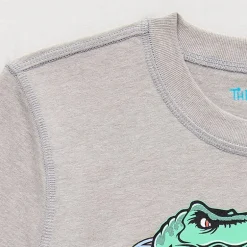Thereabouts Little & Big Kid Boys Easy-on + Easy-off Sensory Friendly Crew Neck Short Sleeve Adaptive Regular Fit Graphic T-Shirt