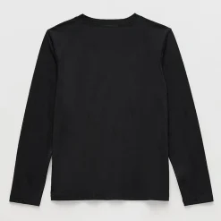 Thereabouts Little & Big Kid Boys Easy-on + Easy-off Sensory Friendly Crew Neck Long Sleeve Adaptive Regular Fit Graphic T-Shirt