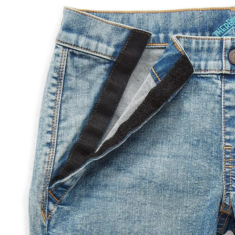 Thereabouts Little & Big Kid Boys Adaptive Adjustable Waist Stretch Fabric Seated Slim Fit Jean