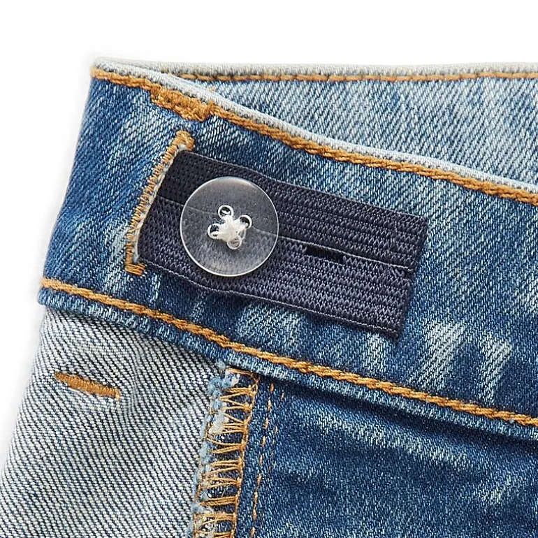 Thereabouts Little & Big Kid Boys Adaptive Adjustable Waist Stretch Fabric Seated Slim Fit Jean