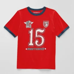 Thereabouts Little & Big Kid Boys Easy-on + Easy-off Sensory Friendly Crew Neck Short Sleeve Adaptive Regular Fit Graphic T-Shirt