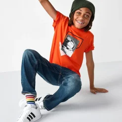 Thereabouts Little & Big Kid Boys Adjustable Waist Stretch Fabric Straight Leg Jean