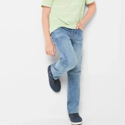 Thereabouts Little & Big Kid Boys Adjustable Waist Stretch Fabric Straight Leg Jean