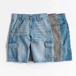 Thereabouts Little & Big Kid Boys Adjustable Waist Denim Short