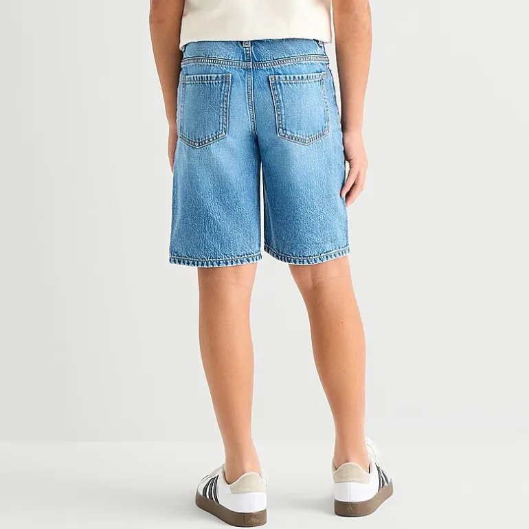 Thereabouts Little & Big Kid Boys Adjustable Waist Denim Short