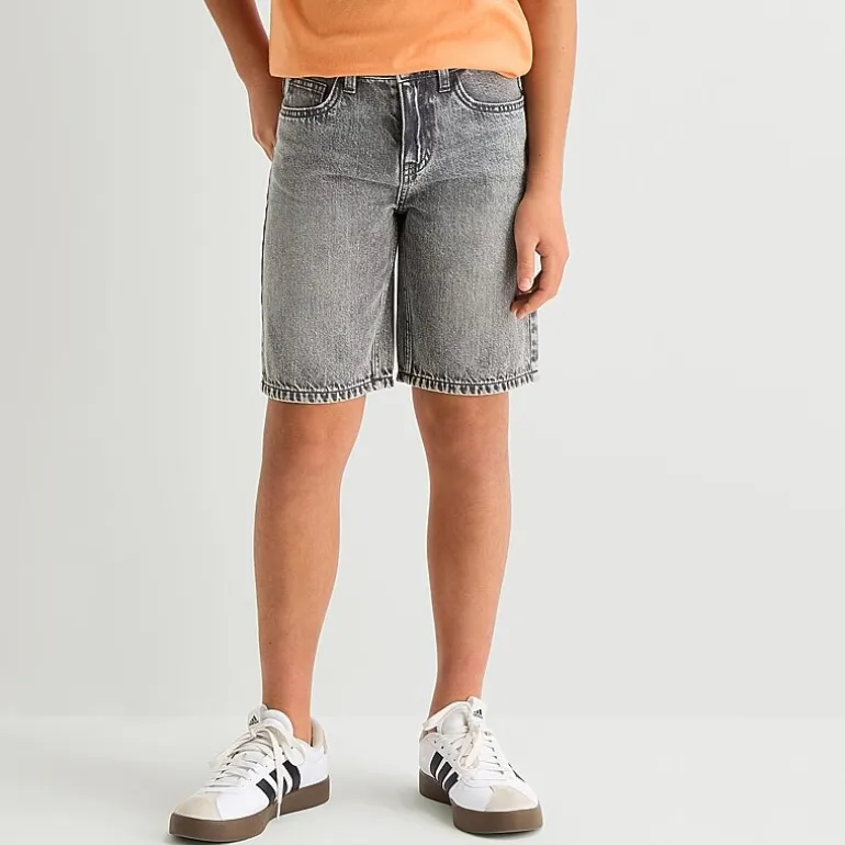 Thereabouts Little & Big Kid Boys Adjustable Waist Denim Short