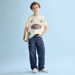 Thereabouts Little & Big Kid Boys Crew Neck Short Sleeve Jersey