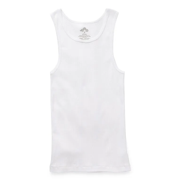 Thereabouts Little & Big Kid Boys Crew Neck Sleeveless 4 Pack Tank