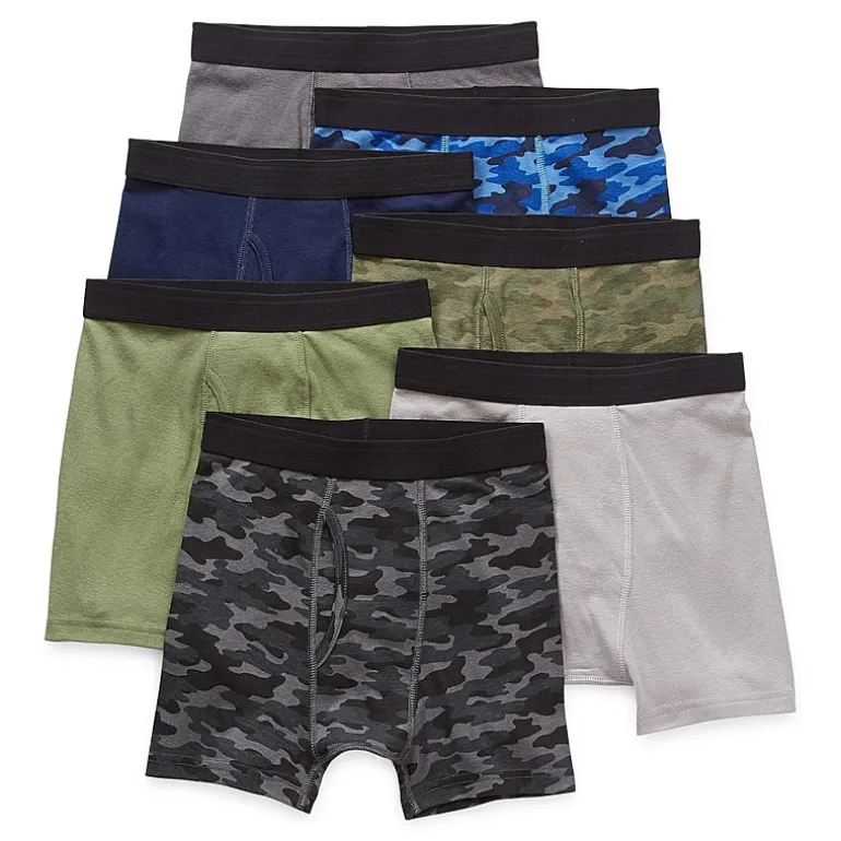 Thereabouts Little & Big Kid Boys 7 Pack Boxer Briefs 338663