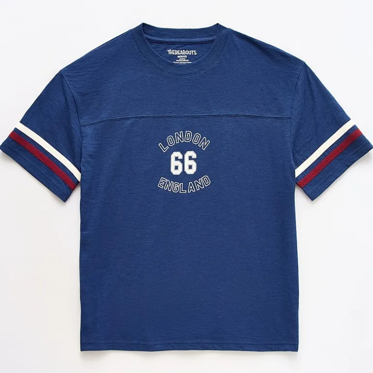 Thereabouts Little & Big Kid Boys Crew Neck Short Sleeve Oversized Graphic T-Shirt