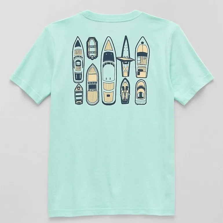 Thereabouts Little & Big Kid Boys Crew Neck Short Sleeve Regular Fit Graphic T-Shirt