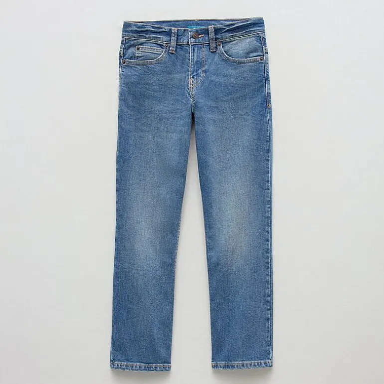 Thereabouts Little & Big Kid Boys Adjustable Waist Stretch Fabric Relaxed Fit Jean