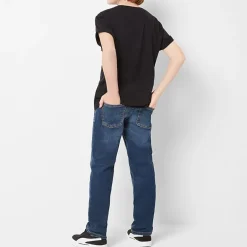 Thereabouts Little & Big Kid Boys Adjustable Waist Stretch Fabric Slim Straight Leg Jean