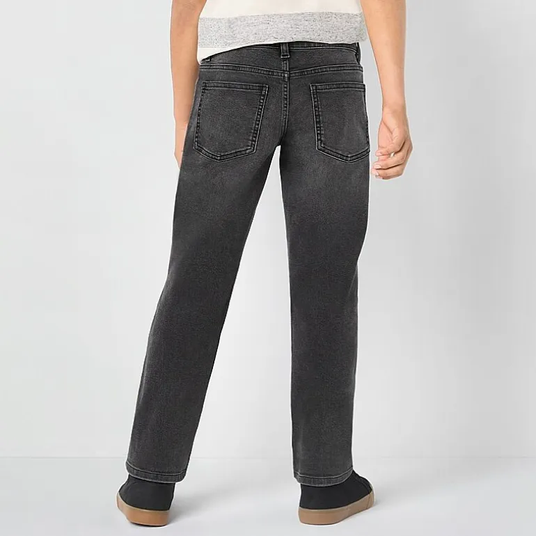 Thereabouts Little & Big Kid Boys Adjustable Waist Stretch Fabric Slim Fit Jean