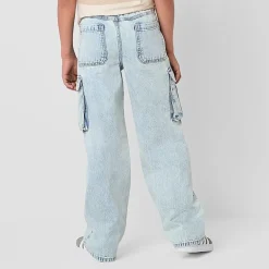 Thereabouts Little & Big Kid Boys Adjustable Waist Cargo Loose Fit Jean