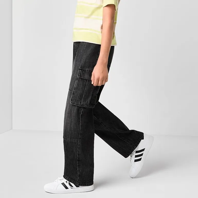 Thereabouts Little & Big Kid Boys Adjustable Waist Cargo Loose Fit Jean