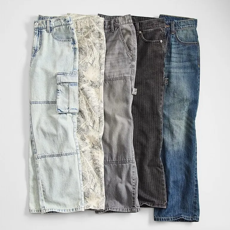 Thereabouts Little & Big Kid Boys Adjustable Waist Cargo Loose Fit Jean