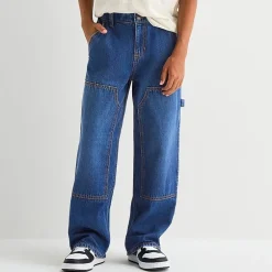Thereabouts Little & Big Kid Boys Adjustable Waist Workwear Loose Fit Jean