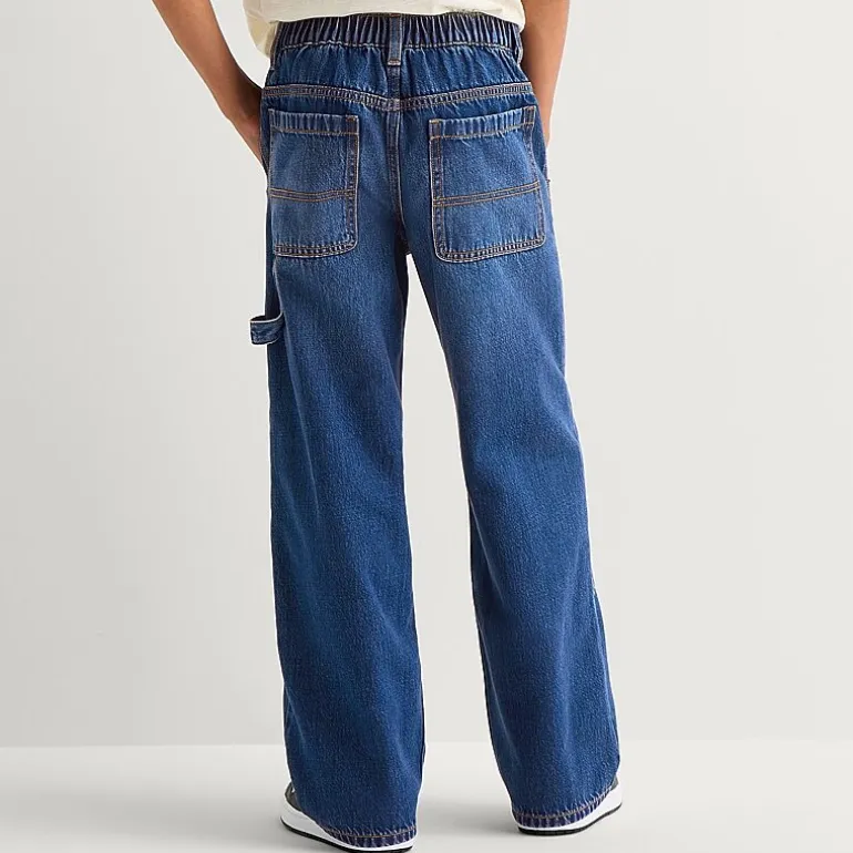 Thereabouts Little & Big Kid Boys Adjustable Waist Workwear Loose Fit Jean