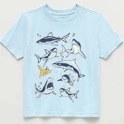 Thereabouts Little & Big Kid Boys Crew Neck Short Sleeve Regular Fit Graphic T-Shirt