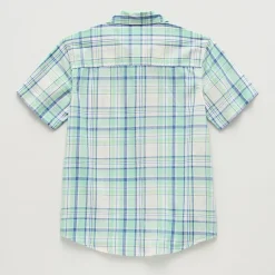 Thereabouts Little & Big Kid Boys Short Sleeve Regular Fit Button-Down Shirt