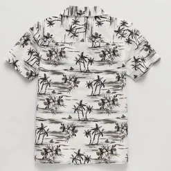 Thereabouts Little & Big Kid Boys Short Sleeve Regular Fit Button-Down Shirt