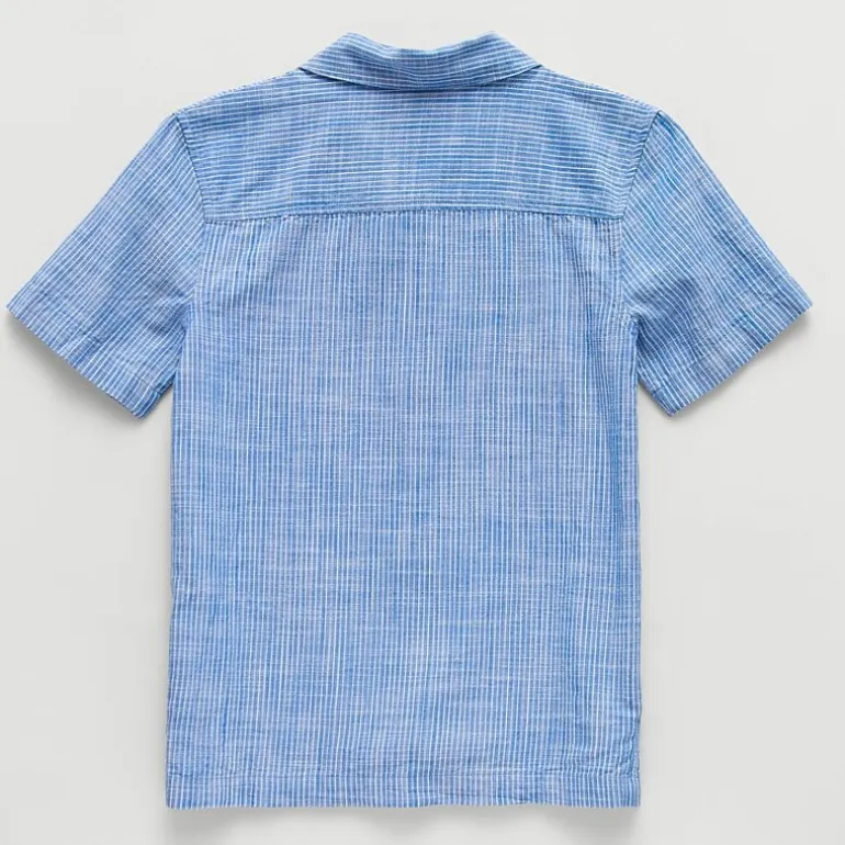 Thereabouts Little & Big Kid Boys Short Sleeve Regular Fit Button-Down Shirt