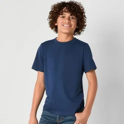 Thereabouts Little & Big Kid Boys Crew Neck Short Sleeve T-Shirt