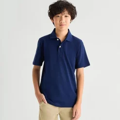 Thereabouts Little & Big Kid Boys Short Sleeve Regular Fit Polo Shirt