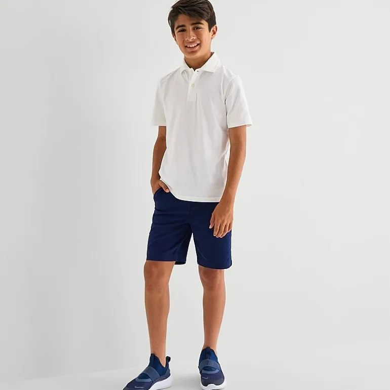 Thereabouts Little & Big Kid Boys 8" Adjustable Waist Chino Short