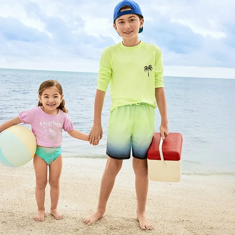 Thereabouts Little & Big Kid Boys Tie Dye Swim Trunks