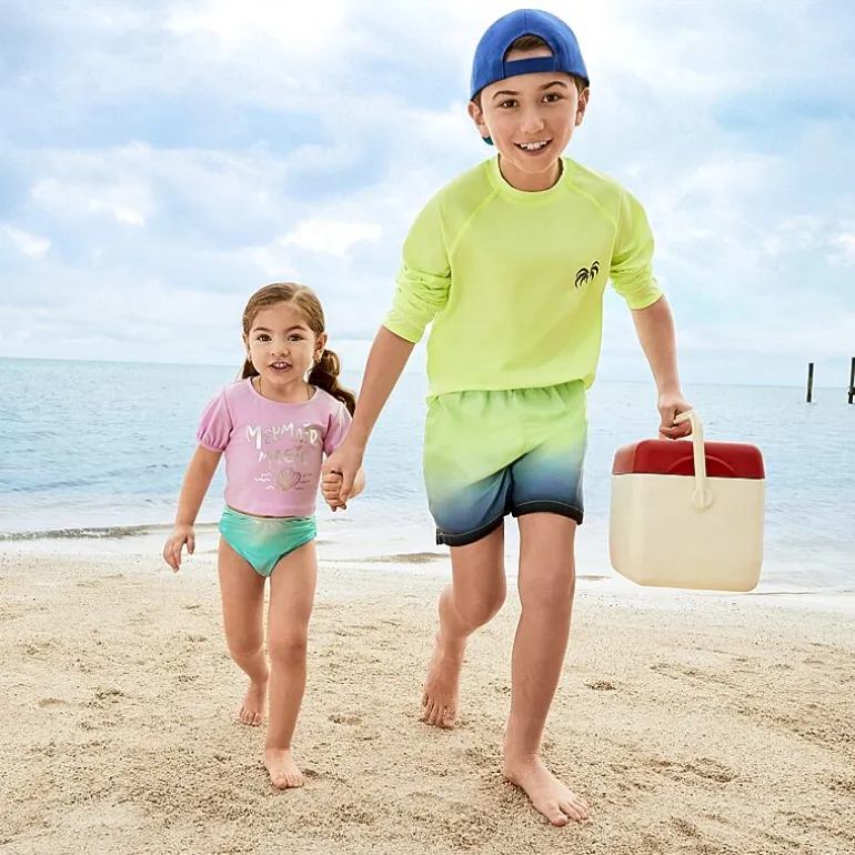 Thereabouts Little & Big Kid Boys Tie Dye Swim Trunks