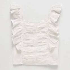Thereabouts Little & Big Kid Girls Square Neck Sleeveless Blouse