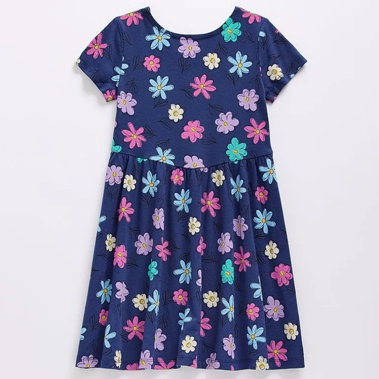 Thereabouts Little & Big Kid Girls Short Sleeve A-Line Dress
