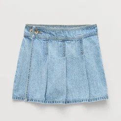 Thereabouts Little & Big Kid Girls High Rise Adjustable Waist Mini Denim Skirt