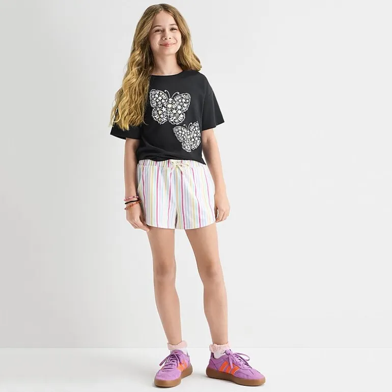 Thereabouts Little & Big Kid Girls Pull-On Short