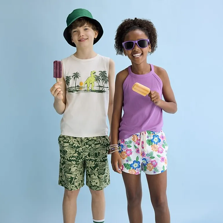 Thereabouts Little & Big Kid Girls Pull-On Short