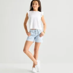 Thereabouts Little & Big Kid Girls Denim Short