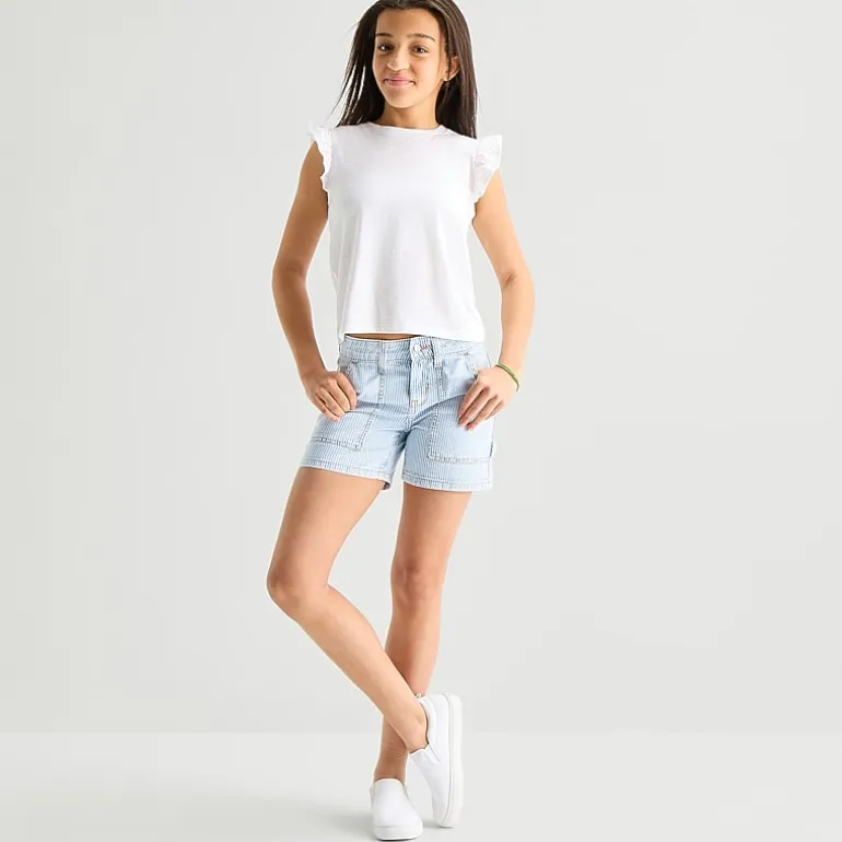 Thereabouts Little & Big Kid Girls Denim Short