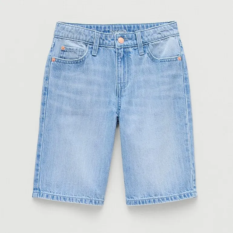 Thereabouts Little & Big Kid Girls Adjustable Waist Denim Short