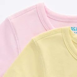 Thereabouts Little & Big Kid Girls Crew Neck Short Sleeve Adaptive 2-pc. Bodysuit
