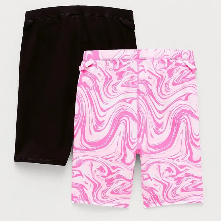 Thereabouts Little & Big Kid Girls 6" Adaptive Easy-on + Easy-off Seated Wear 2-pc. Bike Short