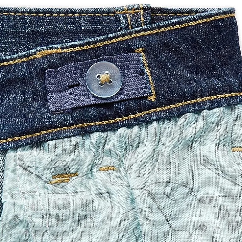 Thereabouts Little & Big Kid Girls Adaptive Adjustable Waist Stretch Fabric Straight Leg Jean
