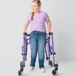 Thereabouts Little & Big Kid Girls Adaptive Adjustable Waist Stretch Fabric Superflex Mid Rise Straight Leg Jean