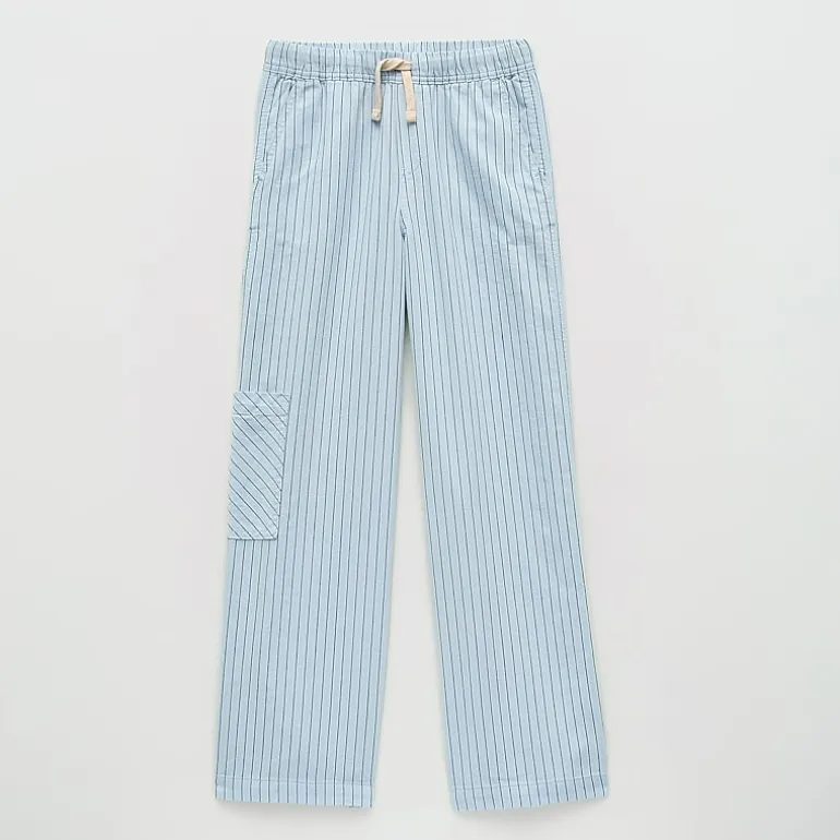 Thereabouts Little & Big Kid Girls High Rise Wide Leg Regular Fit Pull-On Pant