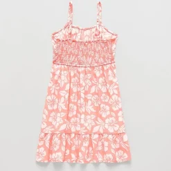 Thereabouts Little & Big Kid Girls Sleeveless Spaghetti Straps A-Line Dress