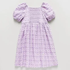 Thereabouts Little & Big Kid Girls Short Sleeve Puffed Empire Waist Dress