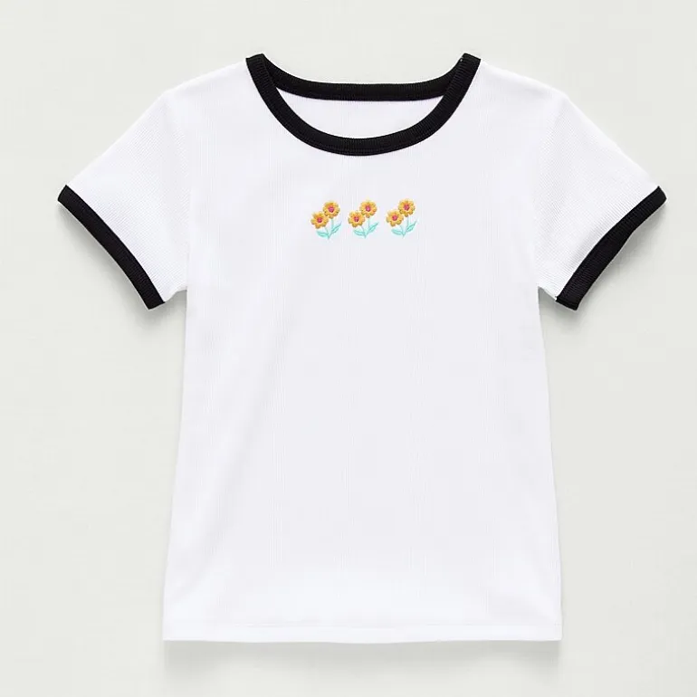 Thereabouts Little & Big Kid Girls Crew Neck Short Sleeve T-Shirt