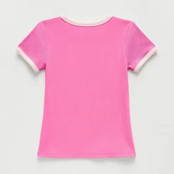 Thereabouts Little & Big Kid Girls Crew Neck Short Sleeve T-Shirt